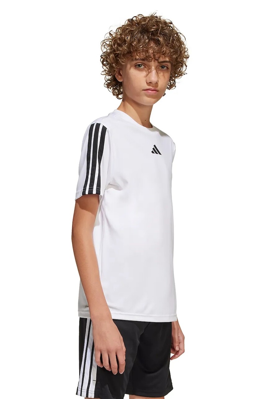 Detské tričko adidas biela farba, vzorované, JJ1033