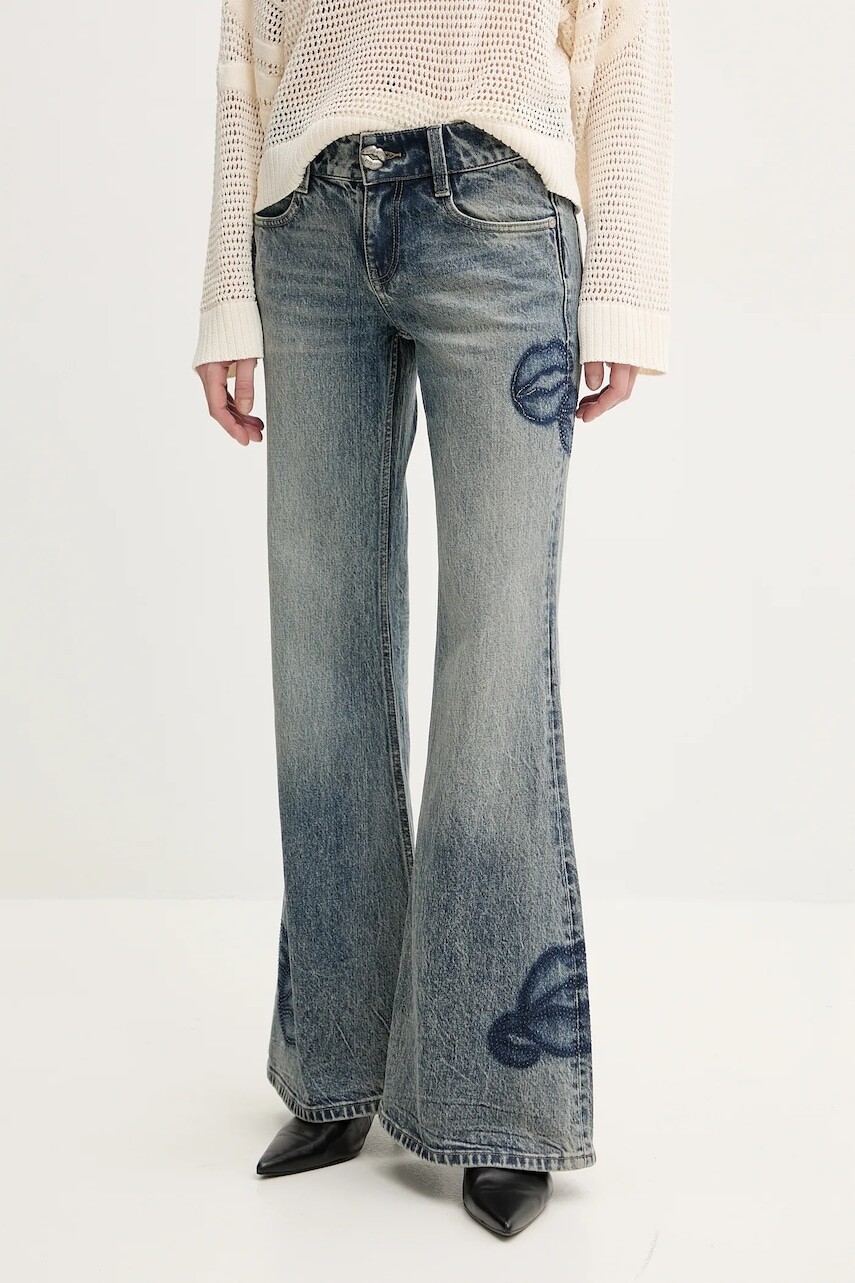 Rifle Miss Sixty dámske, vysoký pás, 6S1JJ4910T