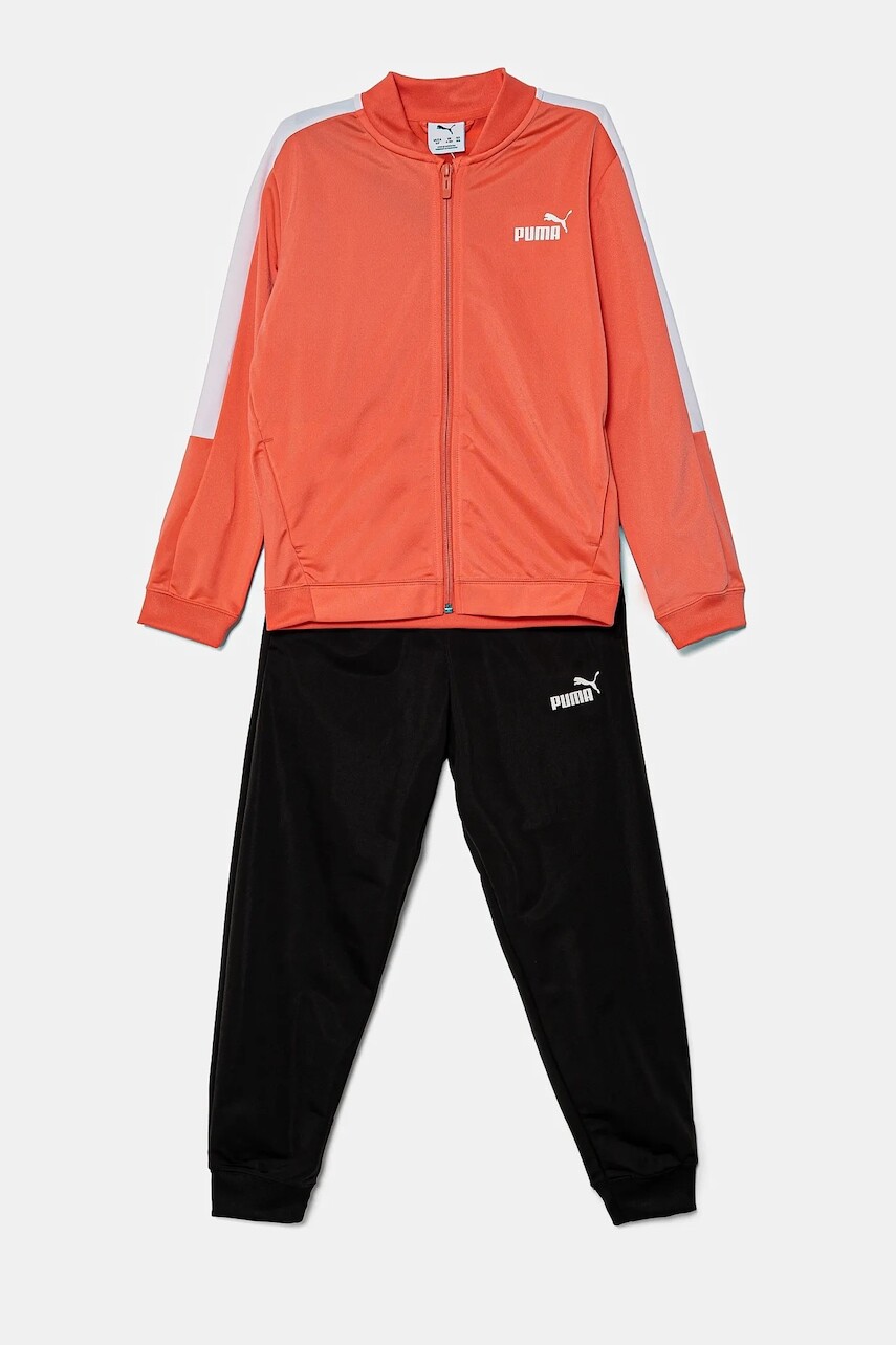 Detská tepláková súprava Puma Poly Baseball Suit ružová farba, 686302