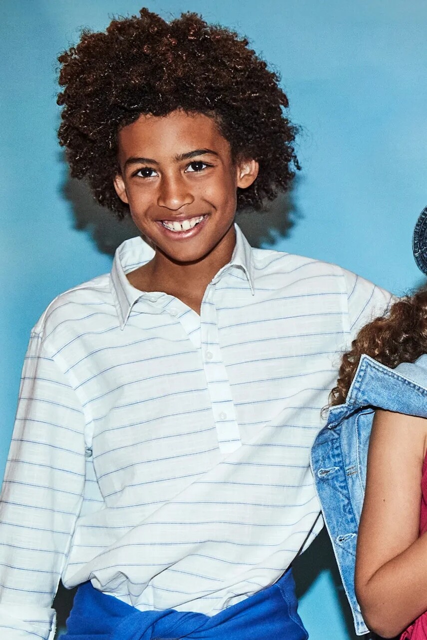 Detská bavlnená košeľa Mayoral biela farba, 6143