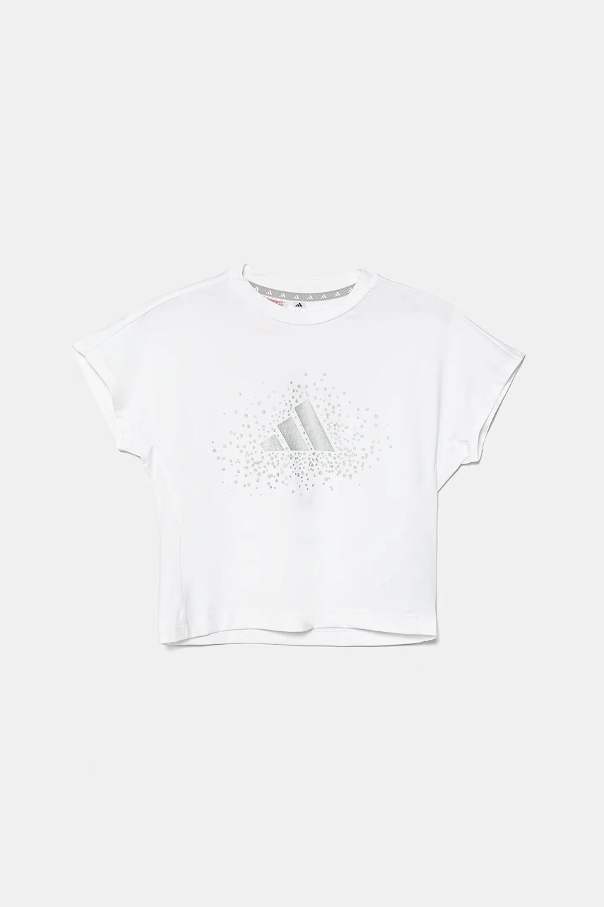 Detské tričko adidas biela farba, JC7448