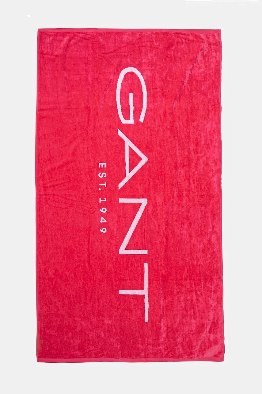 Bavlnený uterák Gant červená farba, 852012911