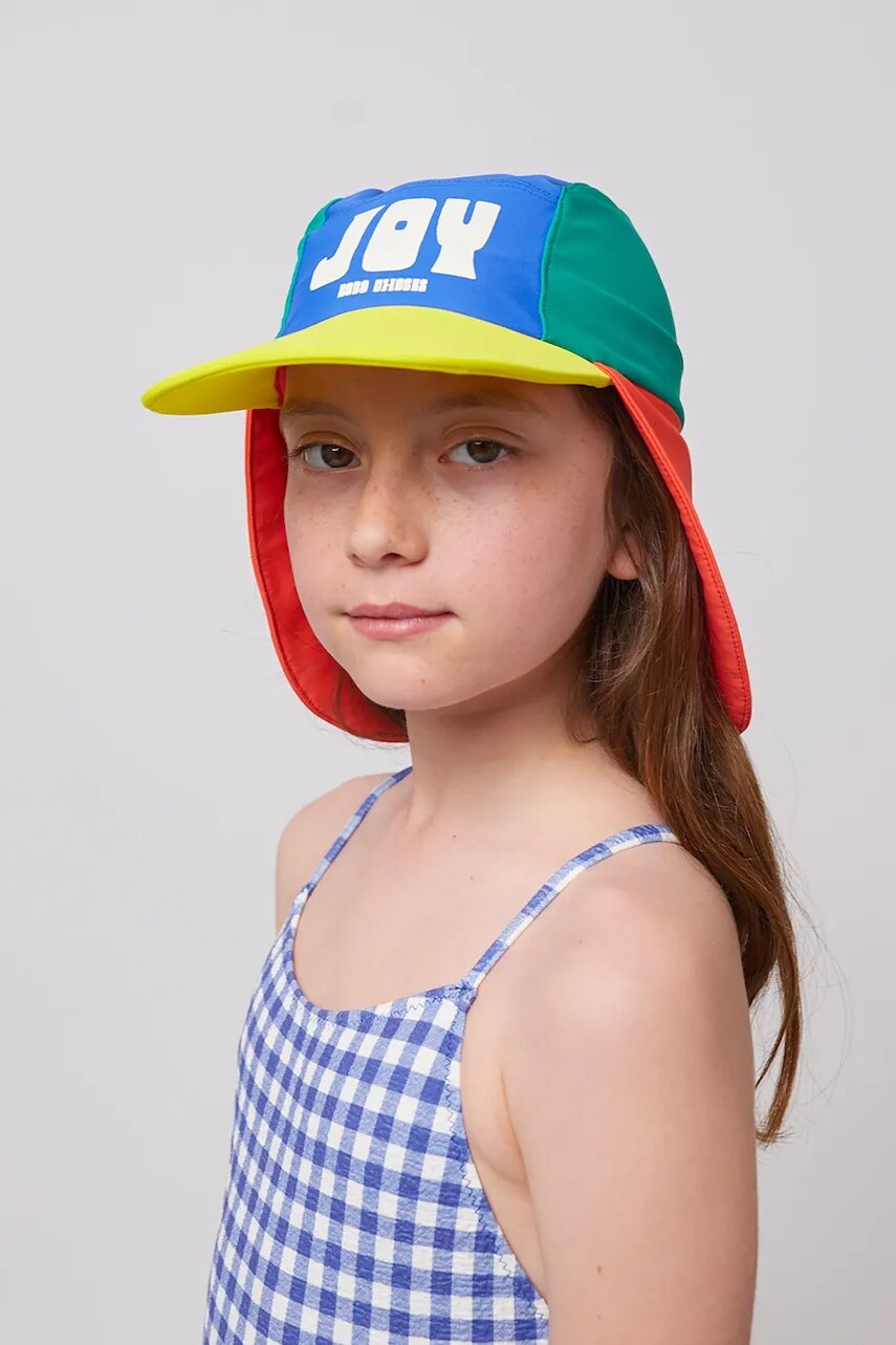 Detská baseballová čiapka Bobo Choses biela, z tenkej pleteniny, 125AI021