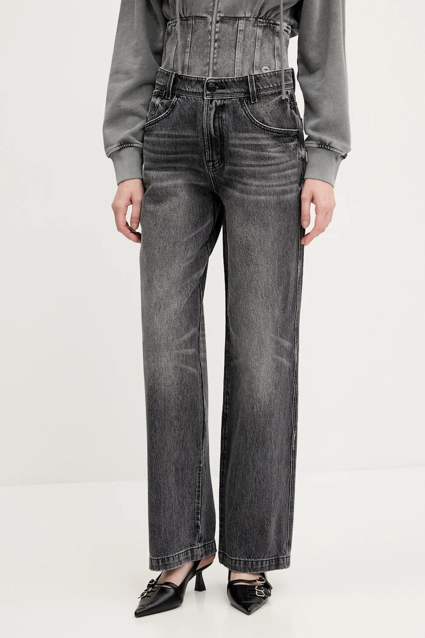 Rifle Miss Sixty dámske, vysoký pás, 6L3JJ2830000