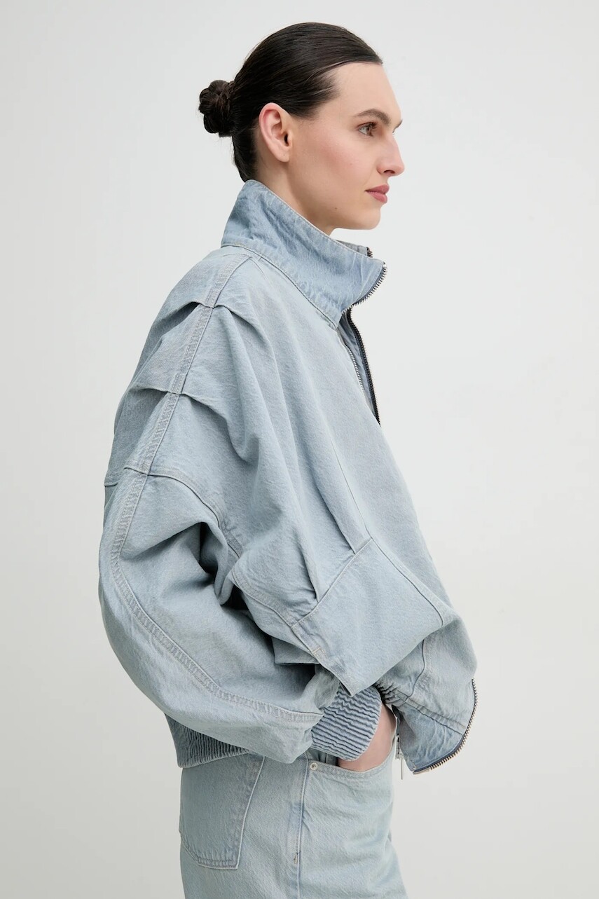 Rifľová bunda Remain prechodná, oversize, 5024883052