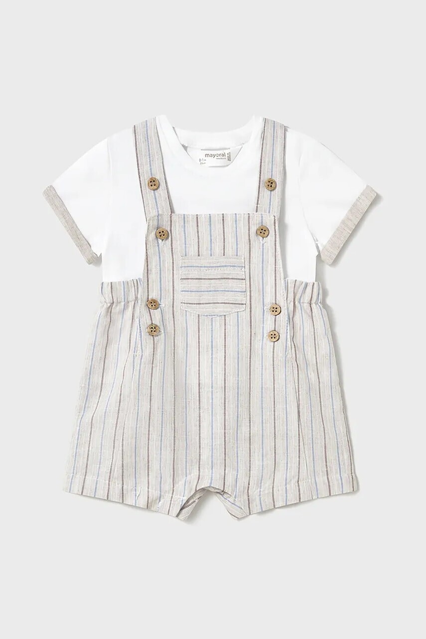 Sada pre bábätká Mayoral Newborn béžová farba, 1621