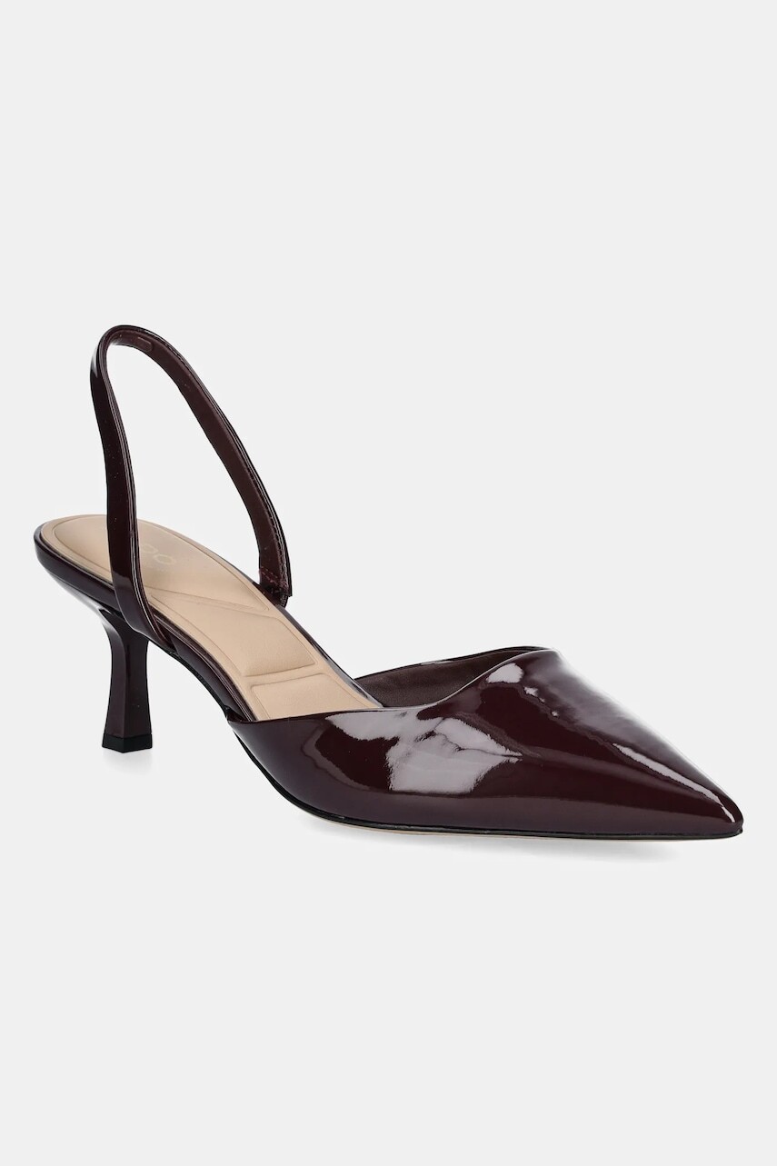 Lodičky Aldo GAVEDESSI bordová farba, 13966790