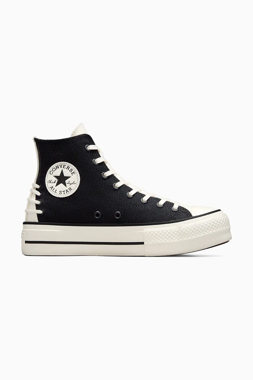 Tenisky Converse Chuck Taylor All Star Lift čierna farba, A12552C