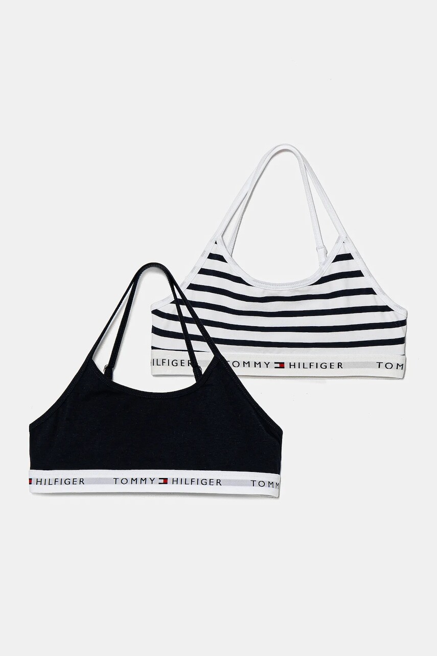 Detská podprsenka Tommy Hilfiger tmavomodrá farba, UG0UG00755