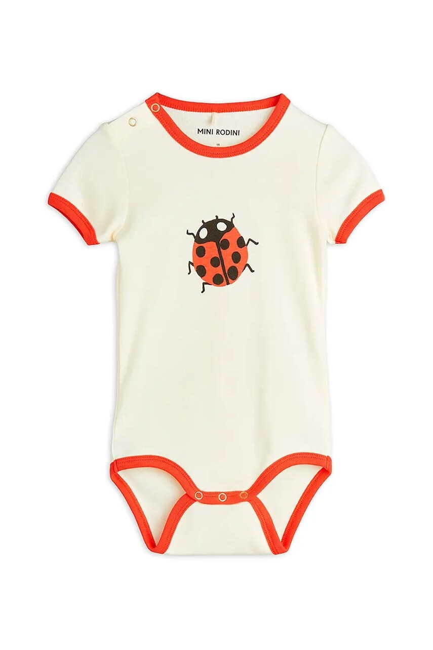 Bavlnené body pre bábätká Mini Rodini Ladybugs 2524011311