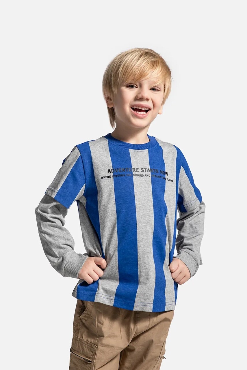 Detské tričko Coccodrillo vzorované, MONOCHROME BOY KIDS
