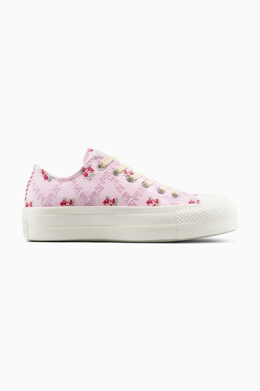 Tenisky Converse Chuck Taylor All Star Lift ružová farba, A13660C