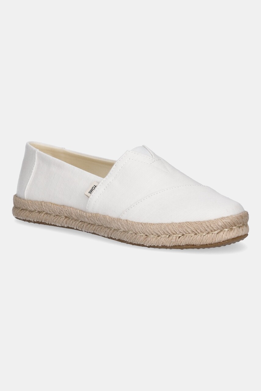 Espadrilky Toms ALPARGATA ROPE 2.1 biela farba, 10020681