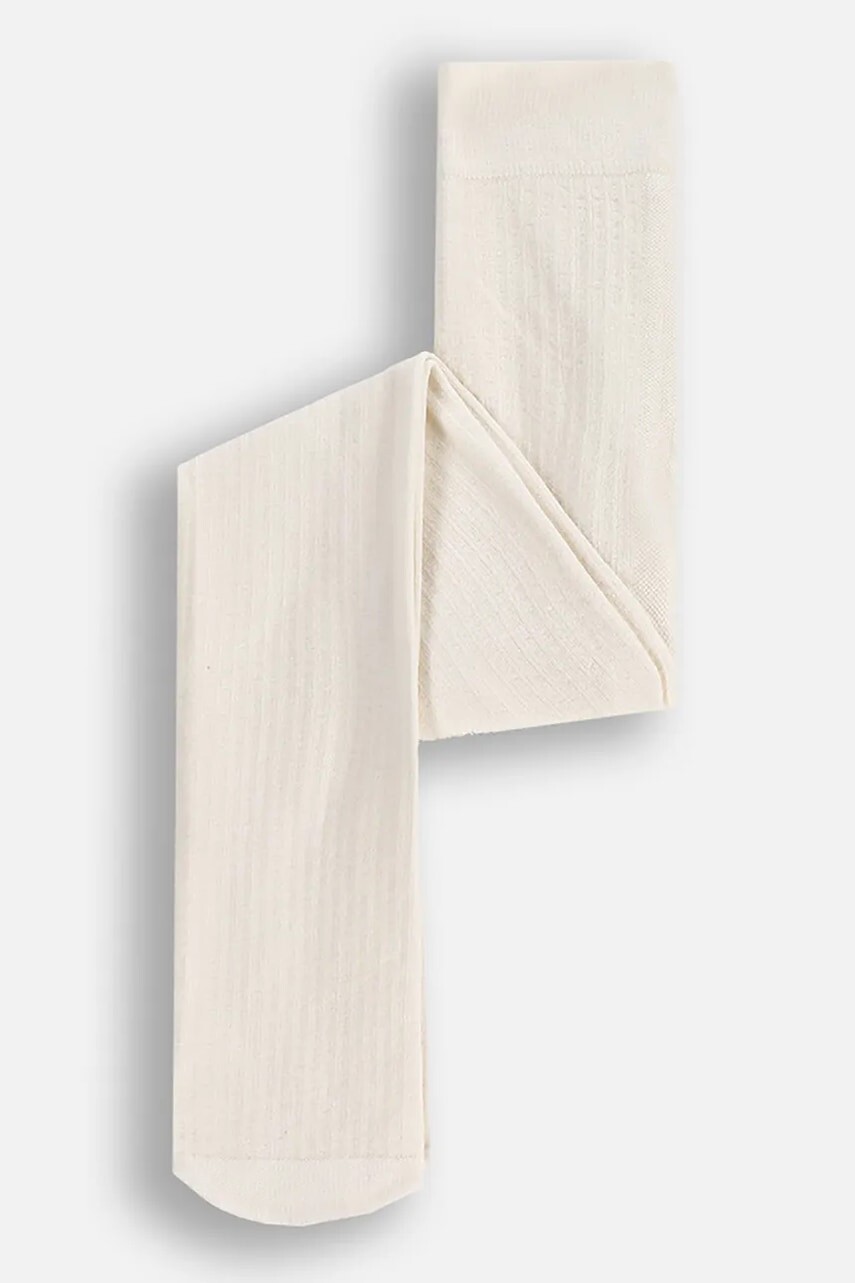 Detské pančuchy Coccodrillo béžová farba, TIGHT VISCOSE
