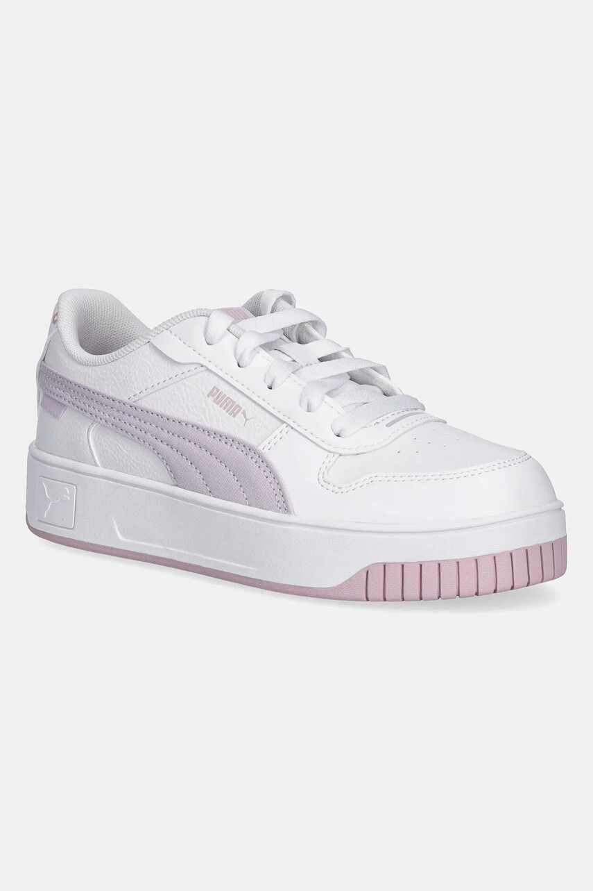 Detské tenisky Puma Carina Street Beach Florals biela farba, 400654