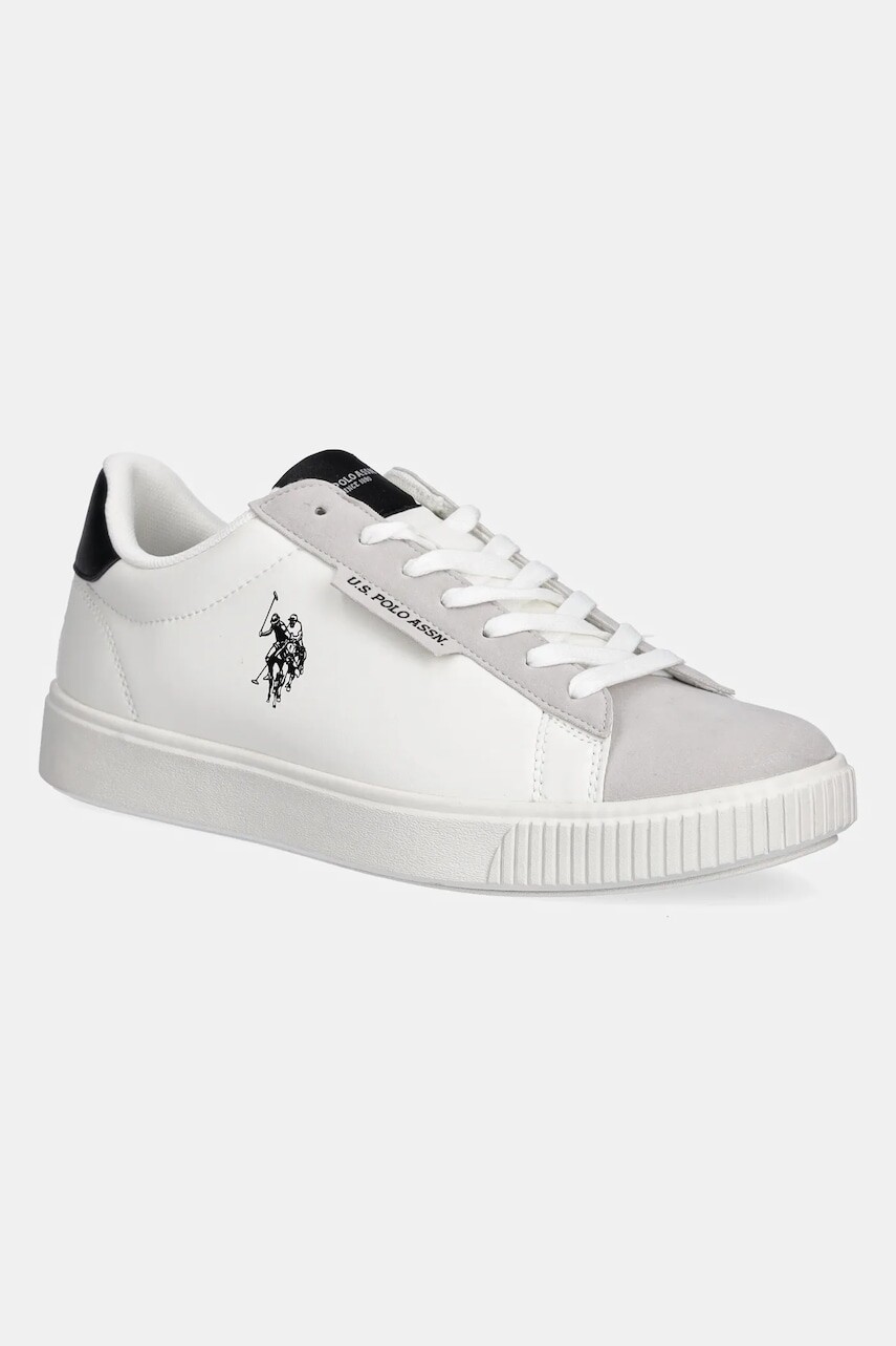 Tenisky U.S. Polo Assn.  TYMES pánske, biela farba,  TYMES011M/5YN1
