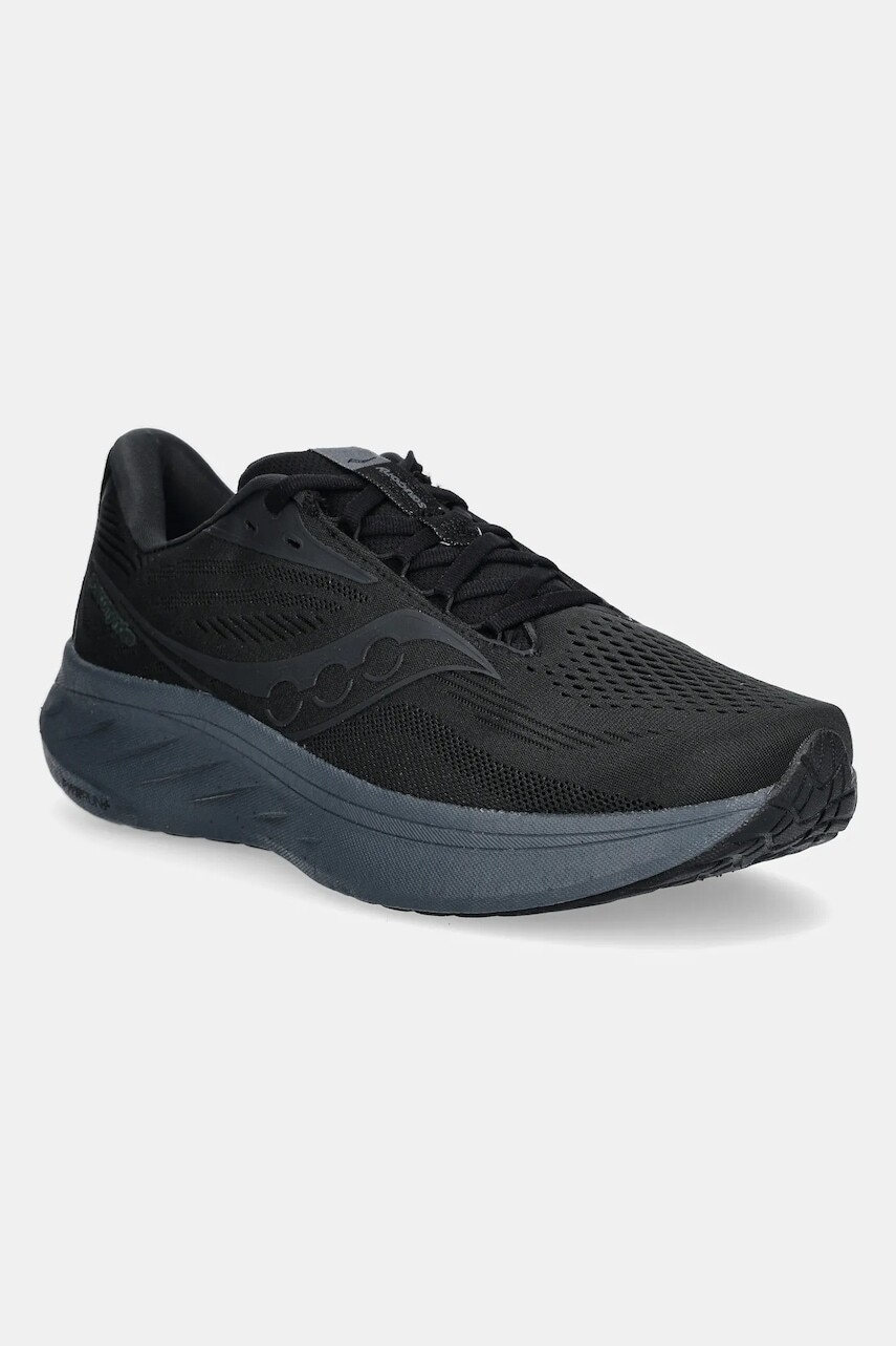 Bežecké topánky Saucony Ride 18 čierna farba, S21001-102