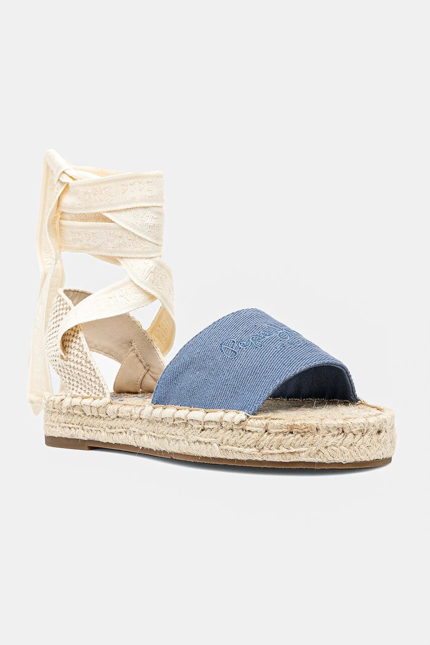 Sandále Pepe Jeans ARAMI FRESH dámske, tmavomodrá farba, PLS90684