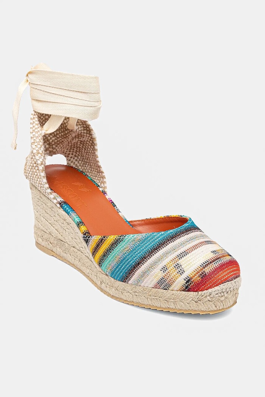 Espadrilky Missoni Eva 60 viac farieb, na kline, MWB006_083