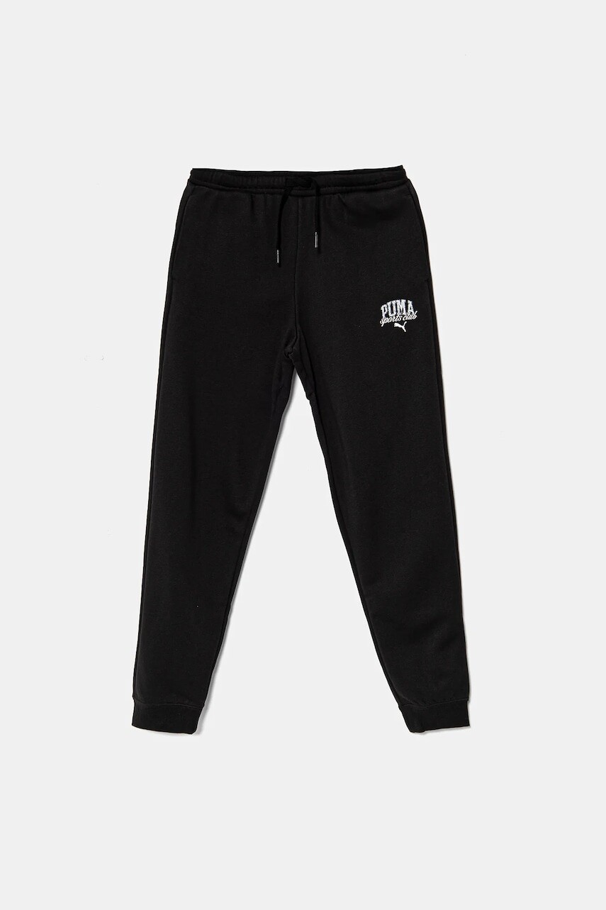 Detské tepláky Puma CLASS Sweatpants TR čierna farba, s potlačou, 685830