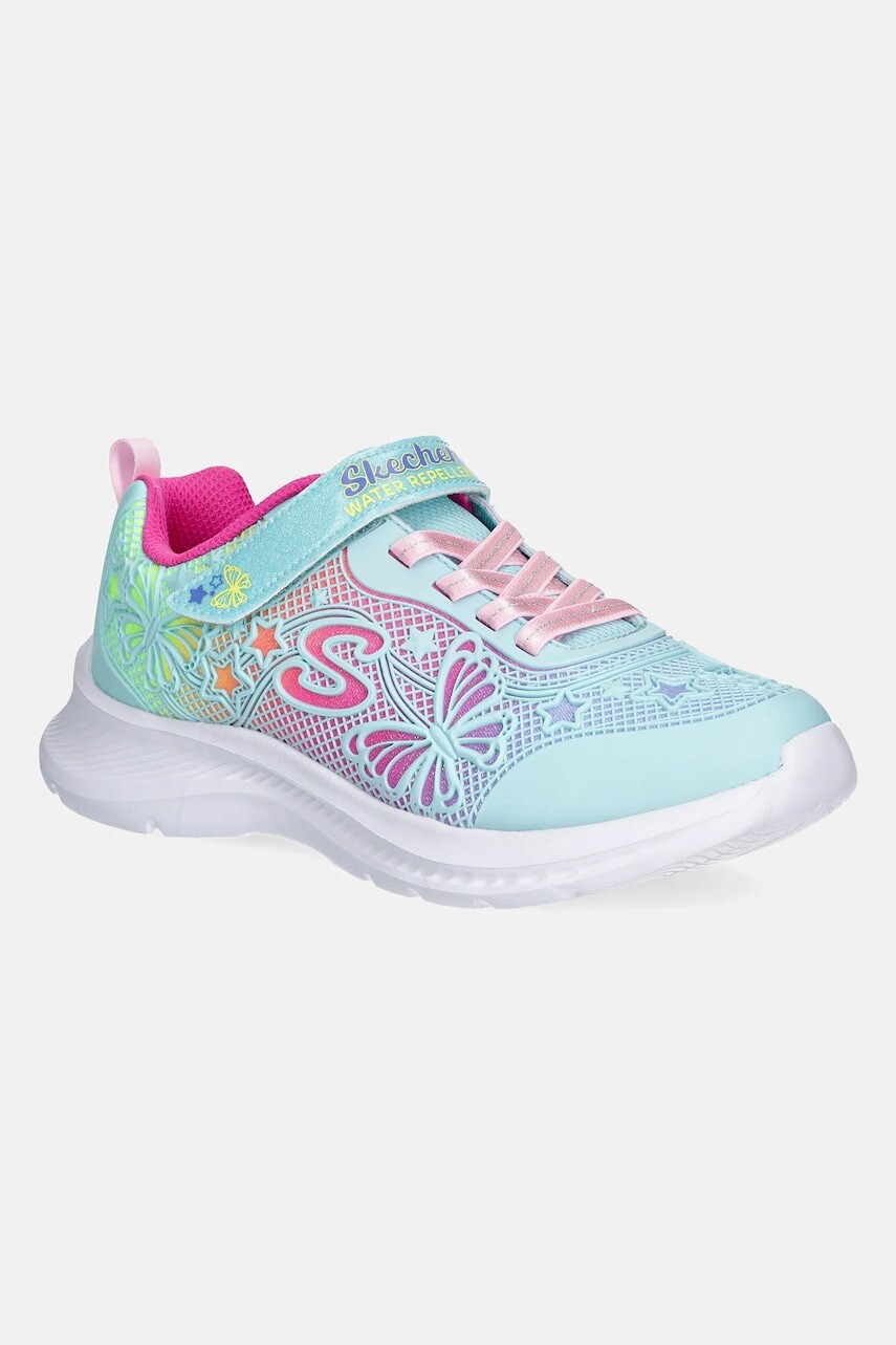 Detské tenisky Skechers JUMPSTERS 2.0 tyrkysová farba, 303380L