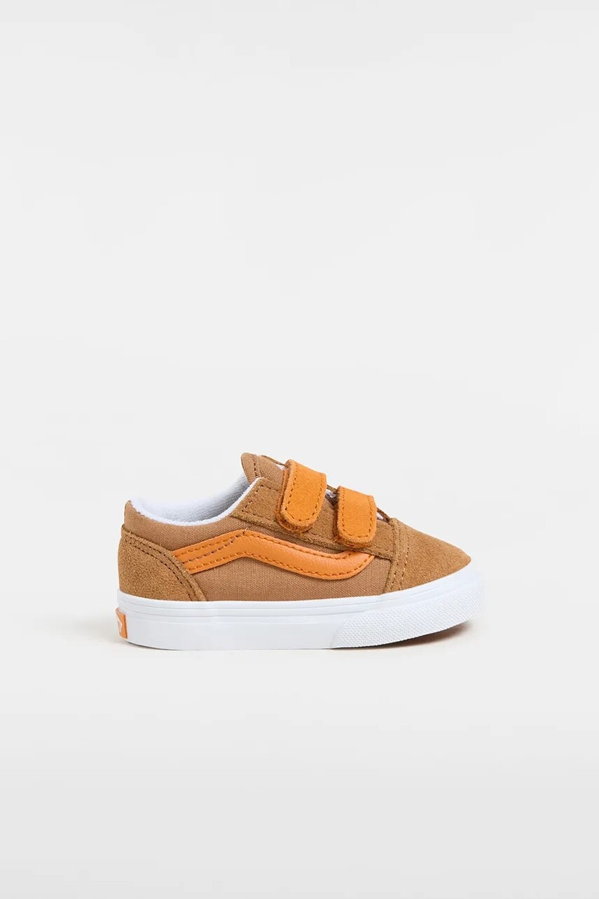 Detské tenisky Vans Old Skool V hnedá farba, VN000CTGWNR1