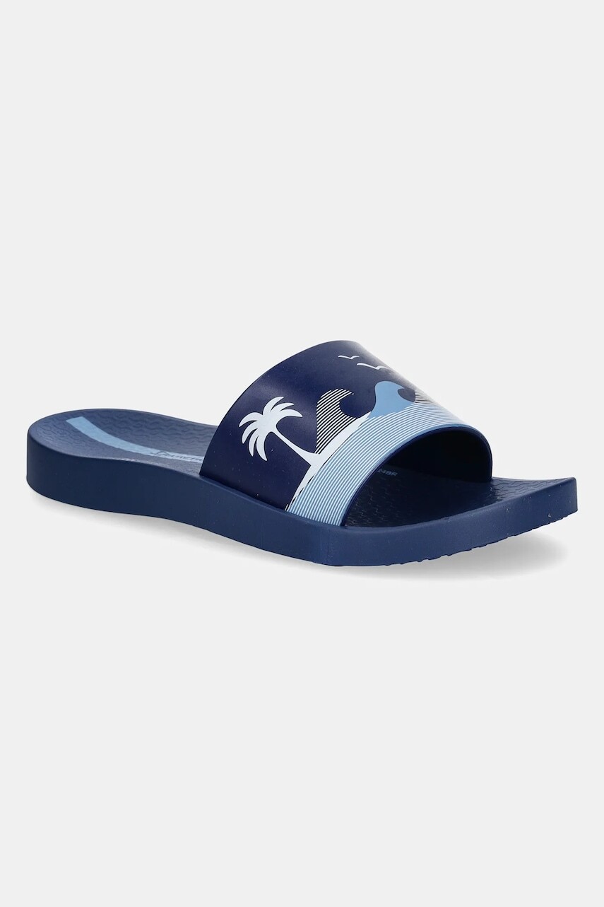 Detské šľapky Ipanema URBAN VI SLIDE KIDS tmavomodrá farba, 83614.AY571
