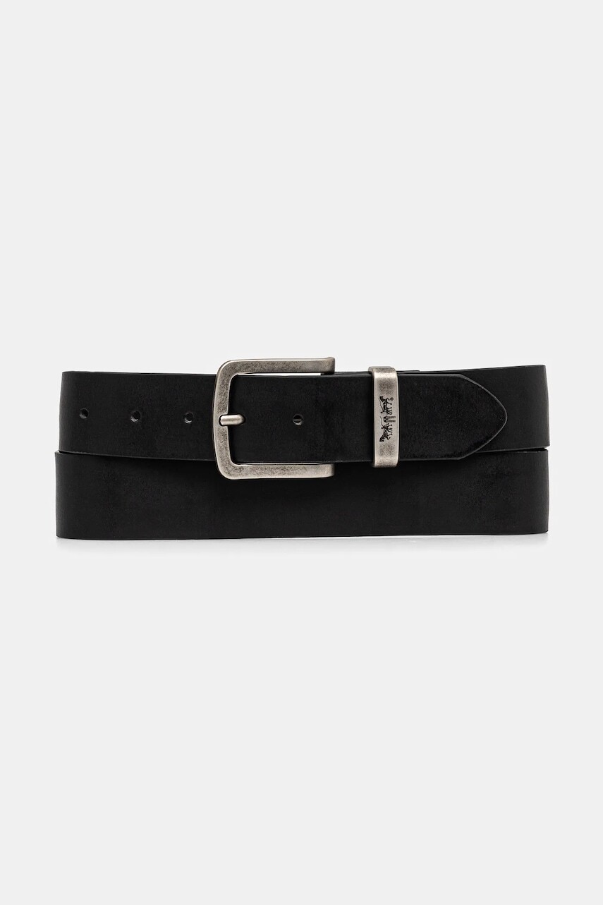 Opasok Levi's čierna farba, 002G4-0000
