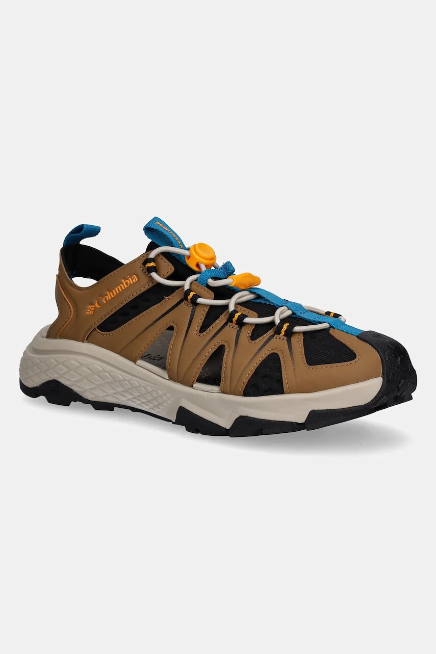 Sandále Columbia PEAKFREAK RUSH pánske, hnedá farba, 2109471