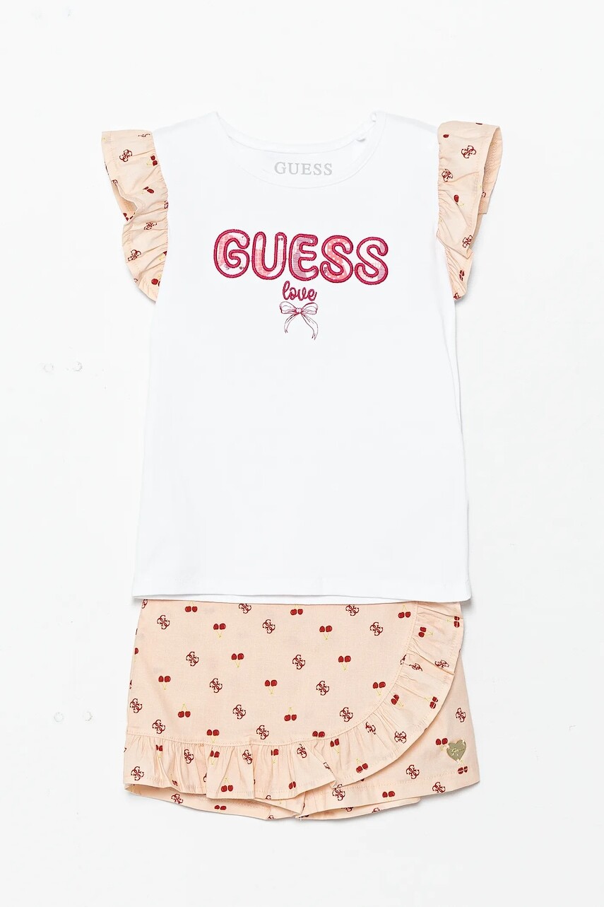Detská súprava Guess biela farba, K5GG00 K6YW4