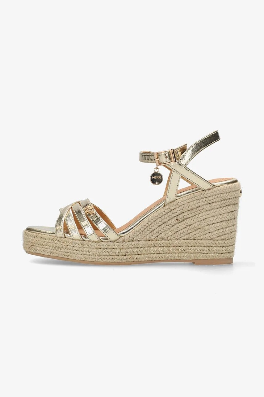 Espadrilky Mexx NOEMI PAKINA zlatá farba, na kline, MI001600751W