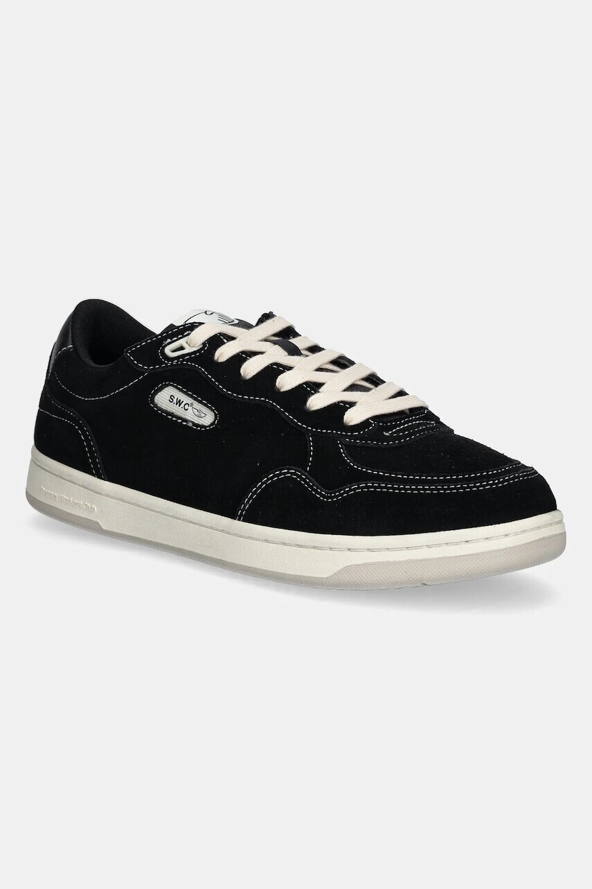 Tenisky Stepney Workers Club PRO CUP 01 SUEDE čierna farba, YQ01015