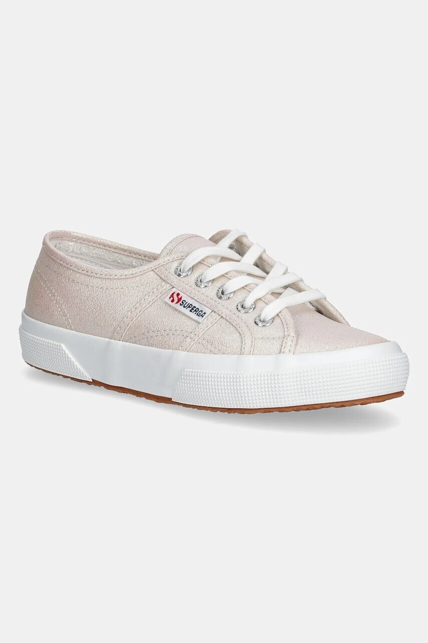 Tenisky Superga LAMEW oranžová farba, S001820