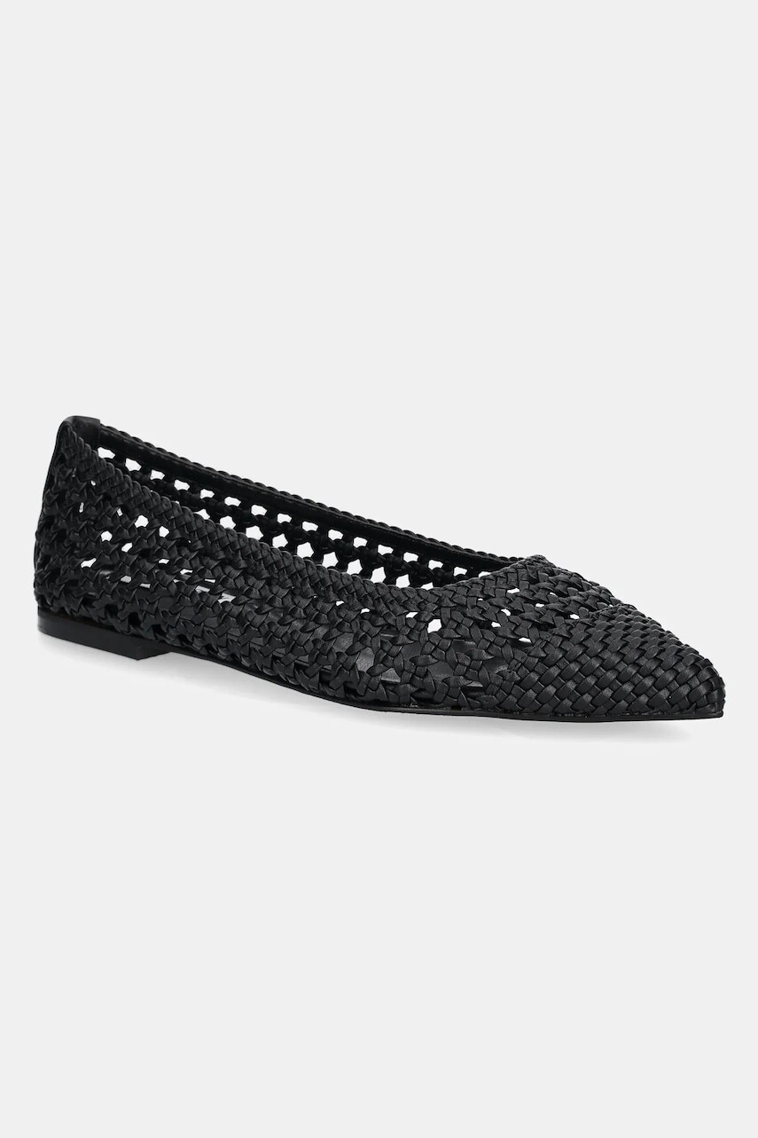 Baleríny Steve Madden Saxton čierna farba, SM11003687