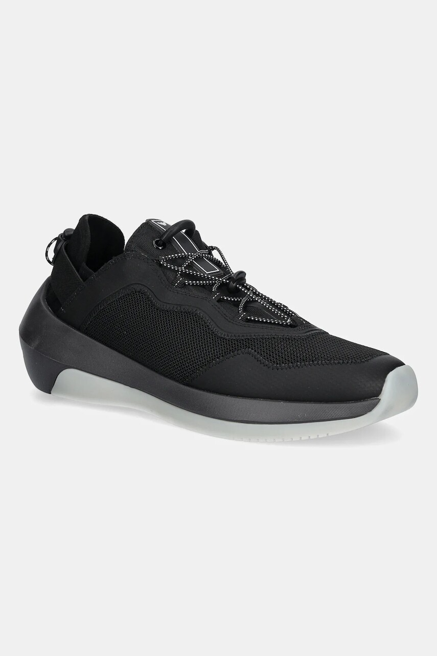 Detské tenisky Emporio Armani pánske, čierna farba, EM001675 AF14764 ZC004