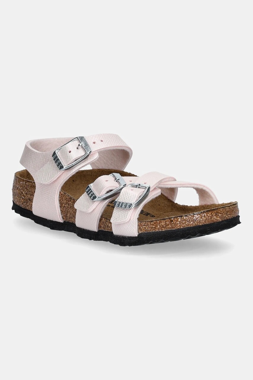 Detské sandále Birkenstock Kumba Kids ružová farba, 1029426