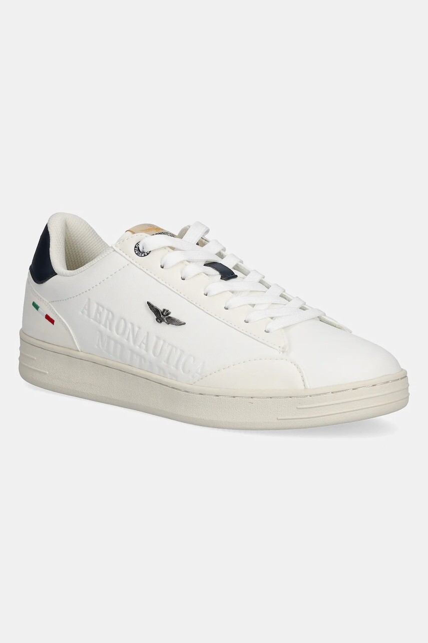 Tenisky Aeronautica Militare SC306CT3385 biela farba, SC306CT3385