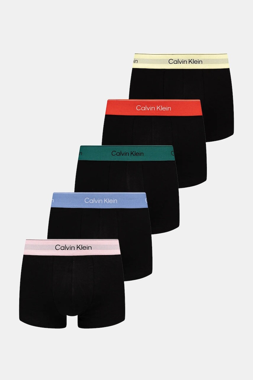 Boxerky Calvin Klein Underwear 5-pak čierna farba, LV00NB4230