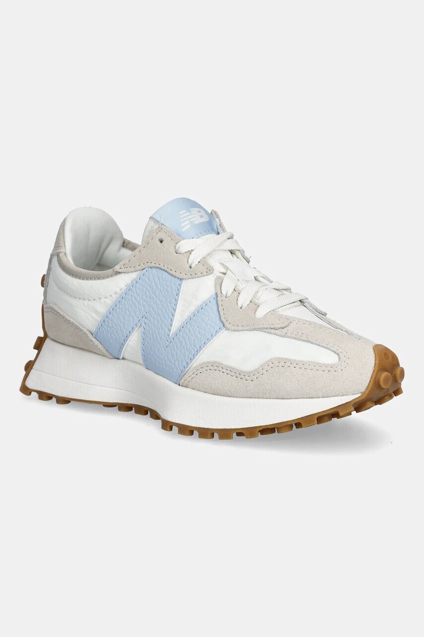 Tenisky New Balance 327 šedá farba, WS327FTA