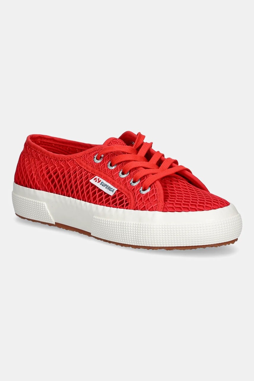 Tenisky Superga MESH červená farba, S2135GW