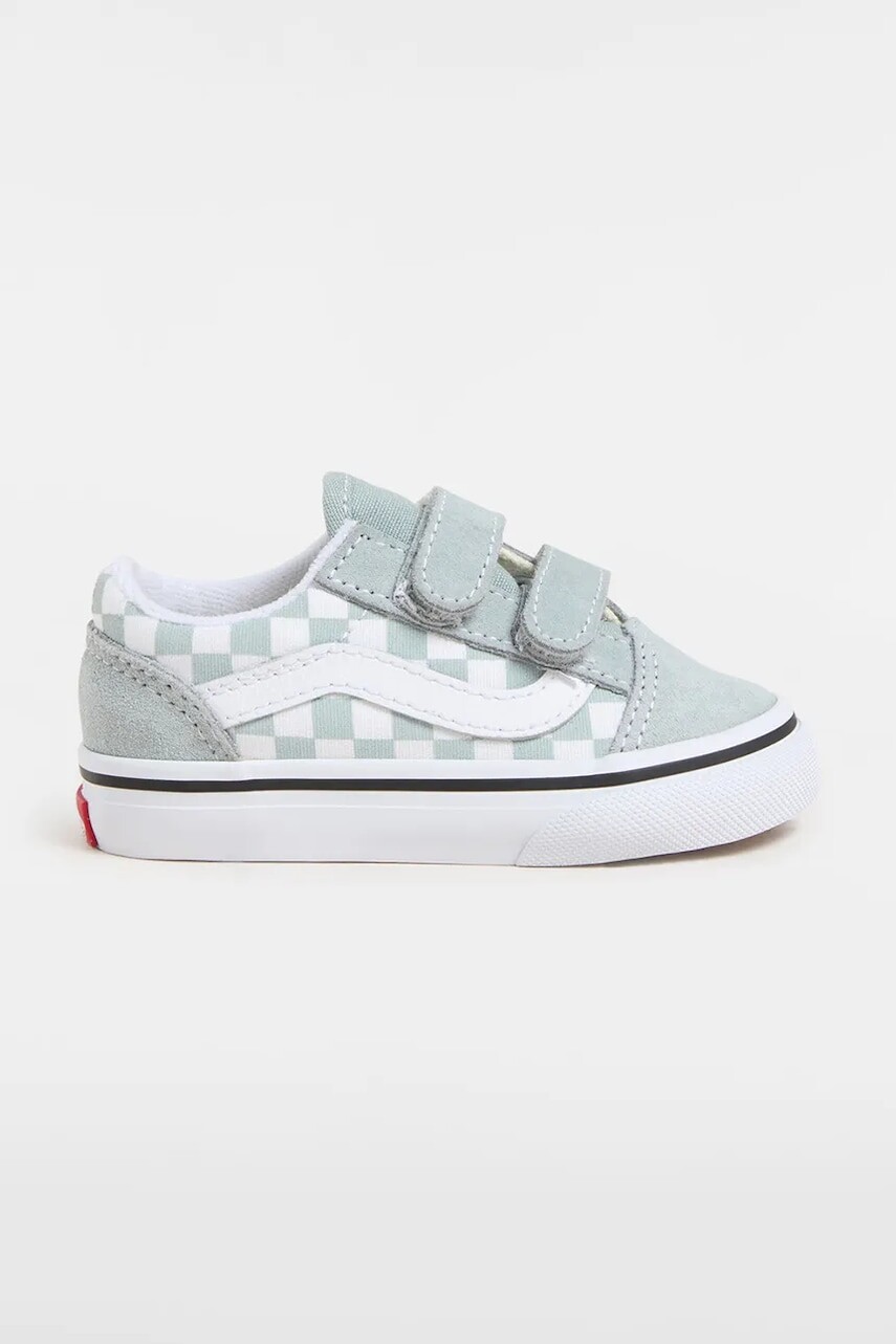 Detské tenisky Vans Old Skool V šedá farba, VN0009RCEPO1