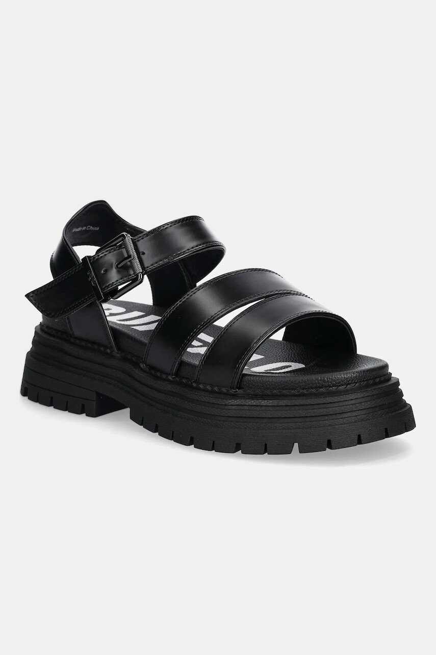 Sandále Buffalo Lennox Ts Sandal čierna farba, na platforme, 1602274-BLK