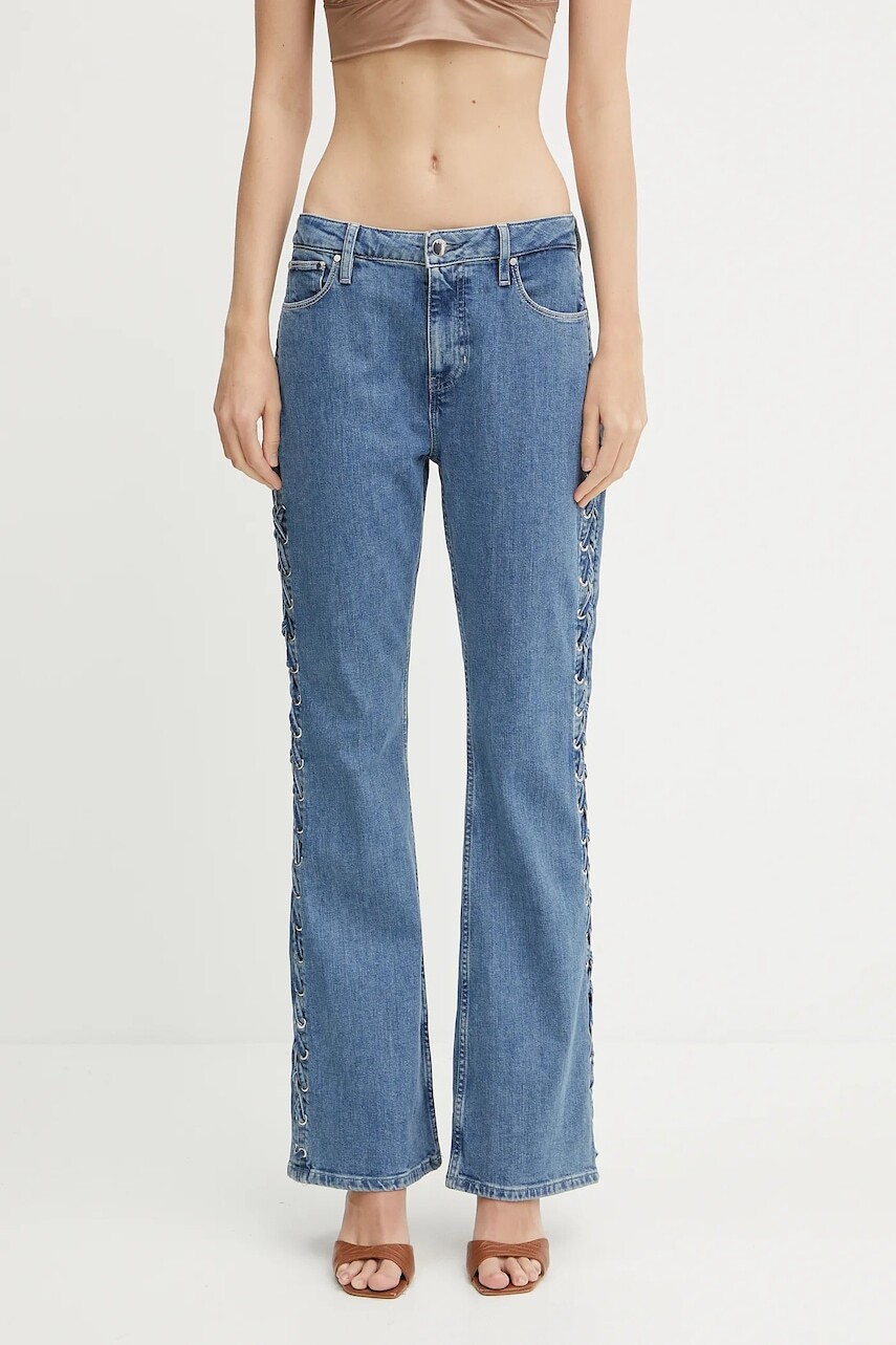 Rifle Guess vysoký pás, W5GA1E D4H7C