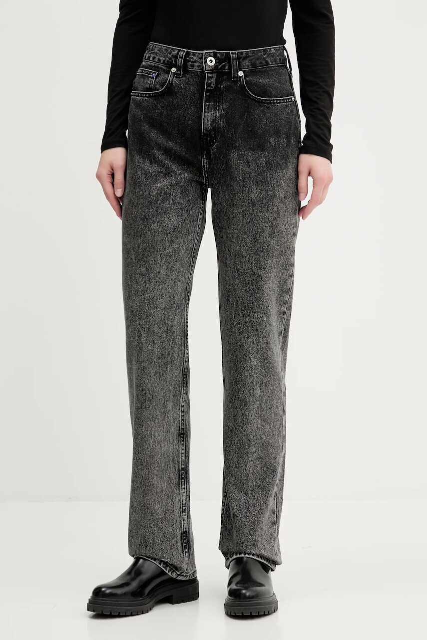 Rifle Karl Lagerfeld Jeans vysoký pás, A3W10060