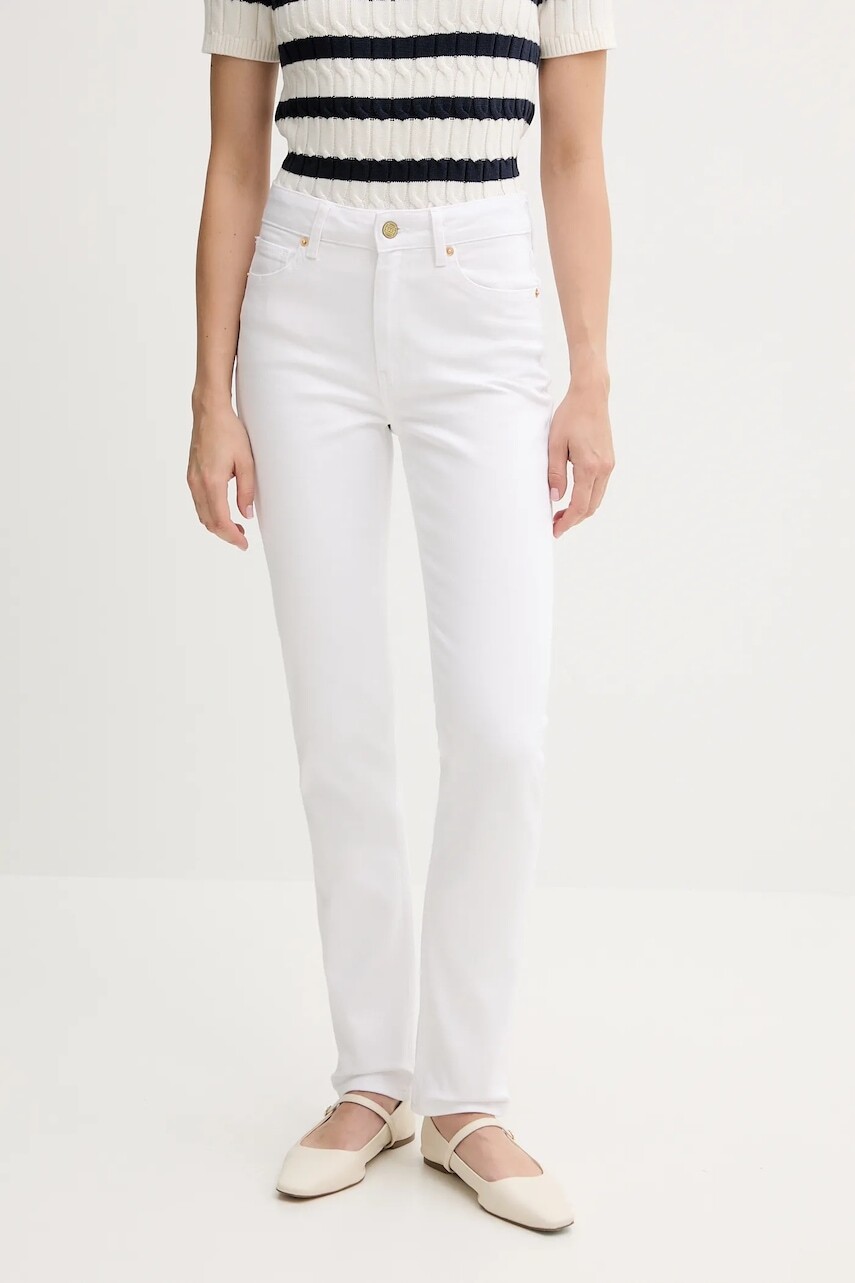 Rifle Tommy Hilfiger biela farba, WW0WW45678