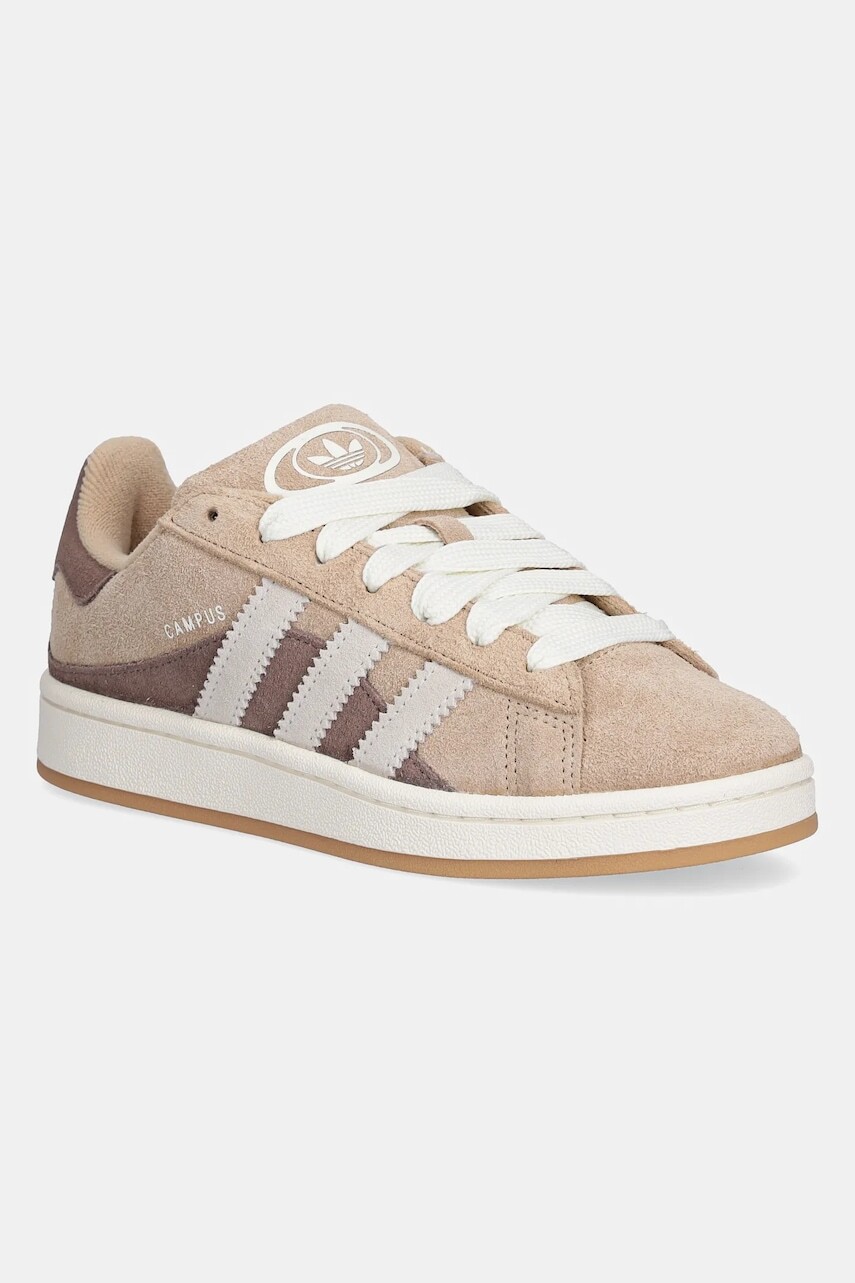 Semišové tenisky adidas Originals Campus 00S Twist béžová farba, JR5752