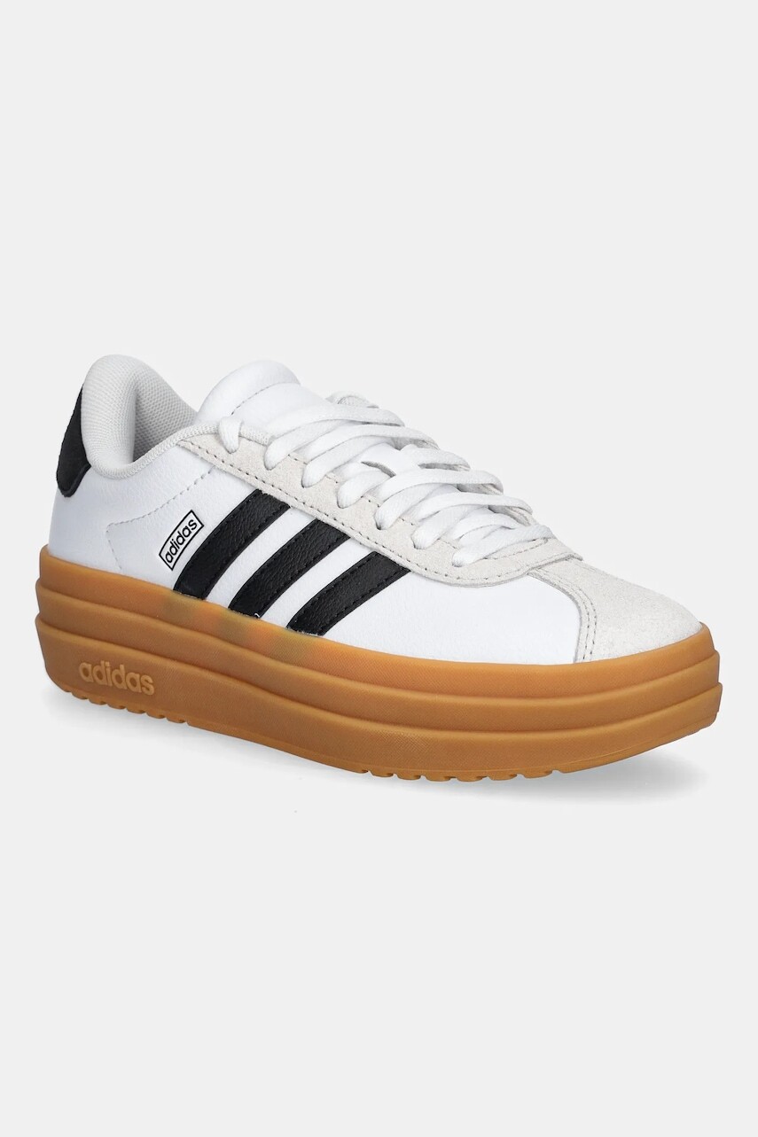 Detské tenisky adidas VL COURT BOLD biela farba, JQ8065