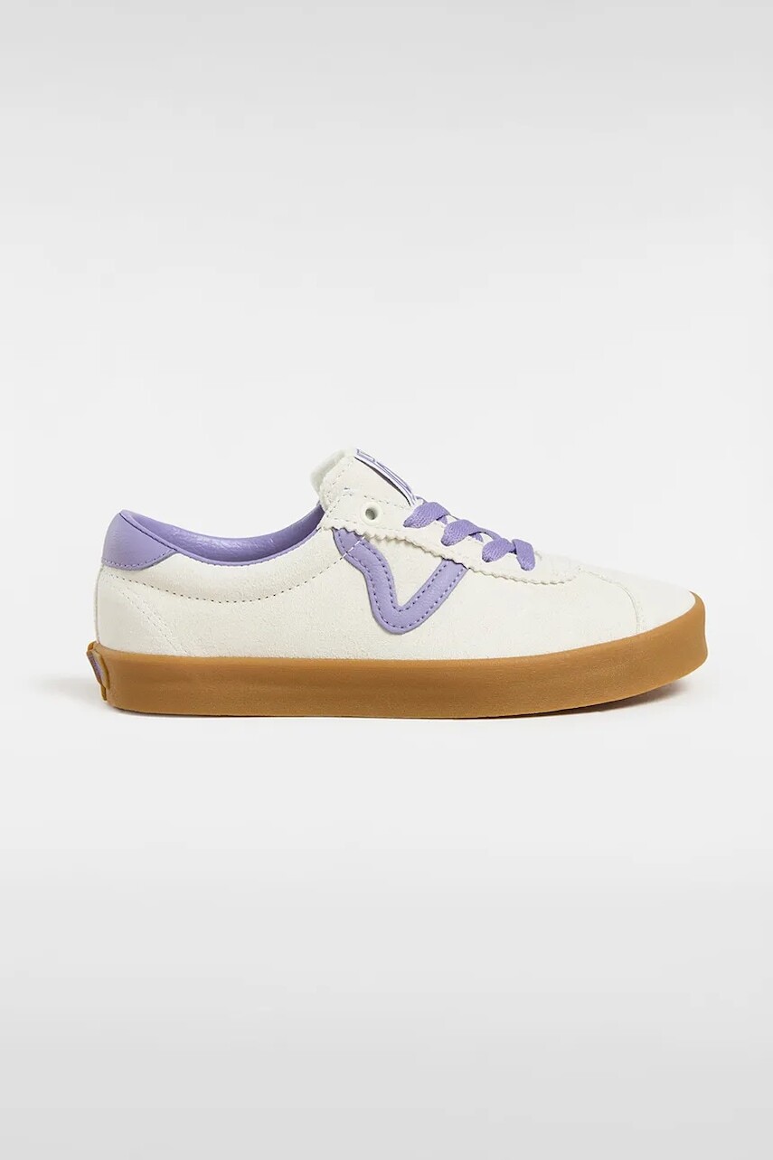 Semišové tenisky Vans Sport Low béžová farba, VN000CQR6PH1
