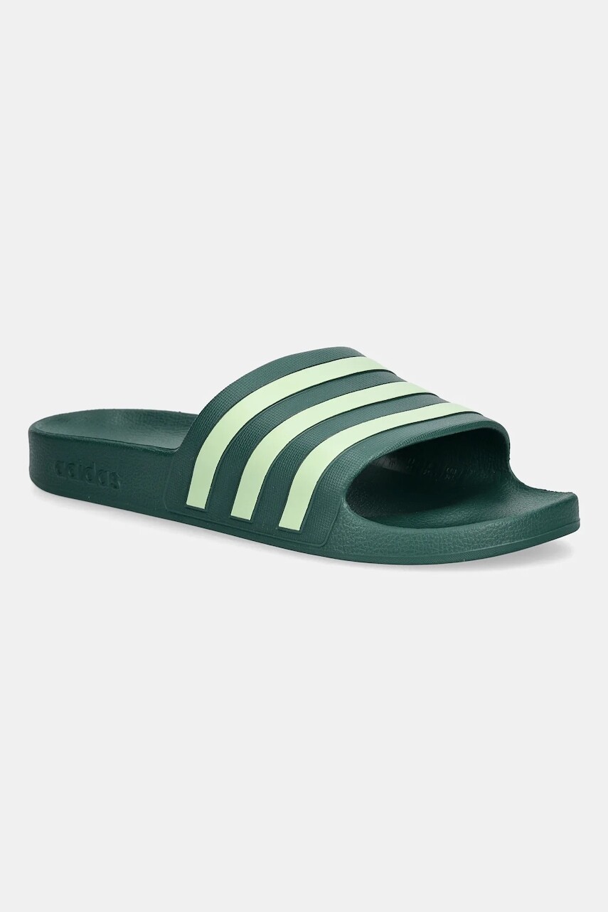 Šľapky adidas Adilette Aqua zelená farba, JS1128