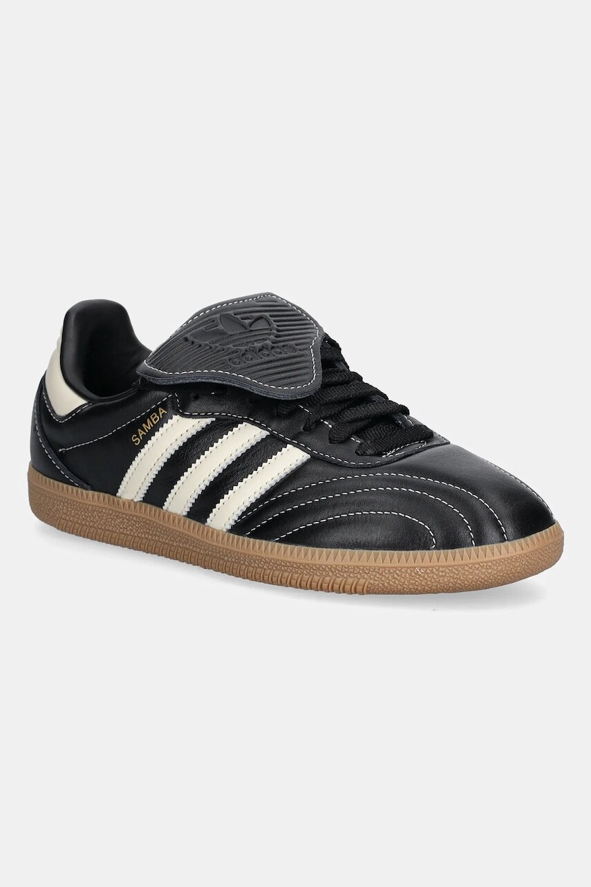 Kožené tenisky adidas Originals Samba LT čierna farba, JS3937